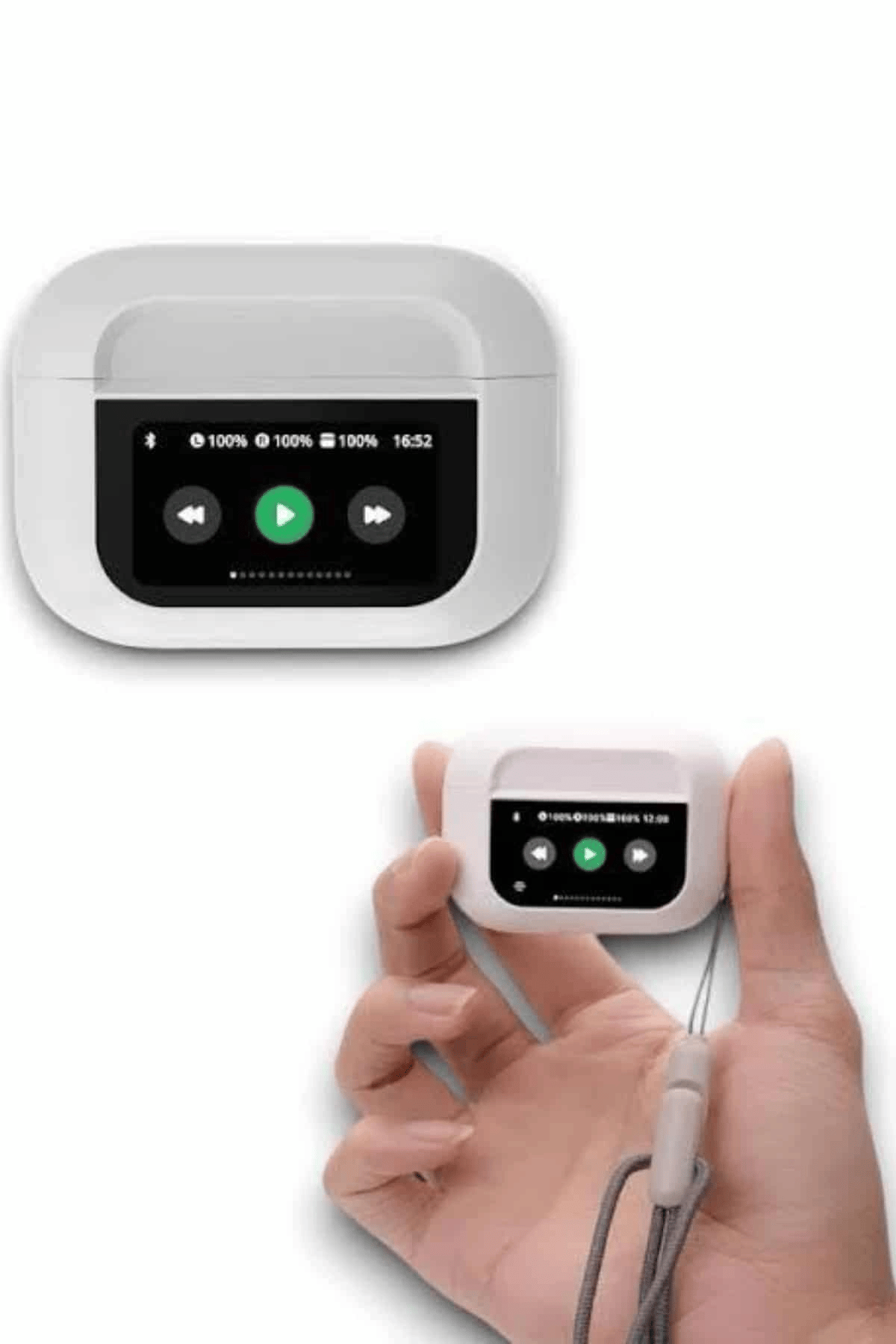 Dokunmatik Ekranlı Bluetooth Kulaklık TWS İOS Android Tüm Telefonlara Uyumlu Kulaklık