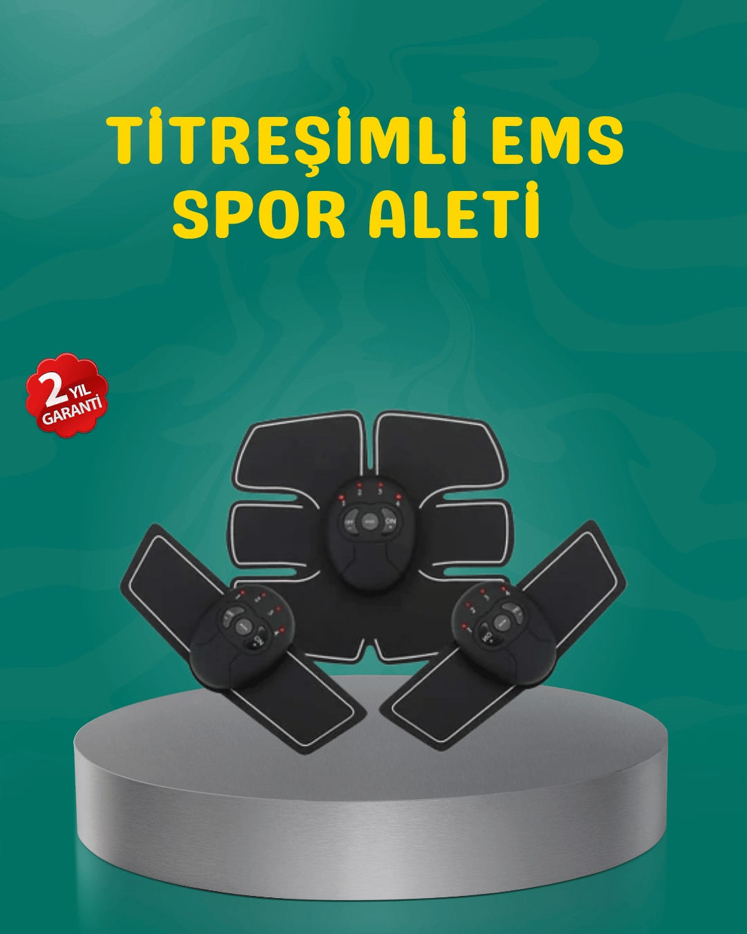 EMS Titreşimli Spor Cihazı Kas Geliştirme ve Yağ Yakma 2025 Seri Orijinal