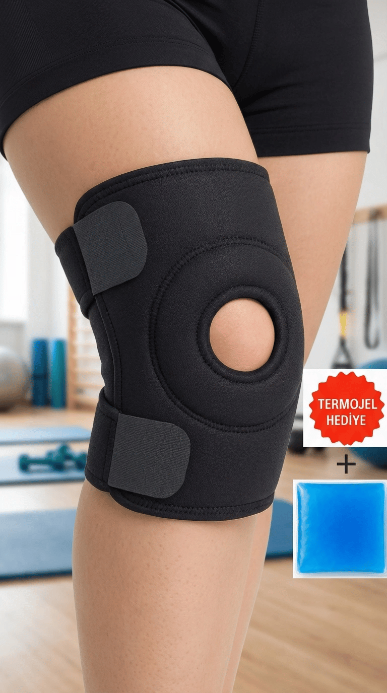 Ergonomik Destekli Spor Diz Korsesi Menisküs Ağrısı İçin