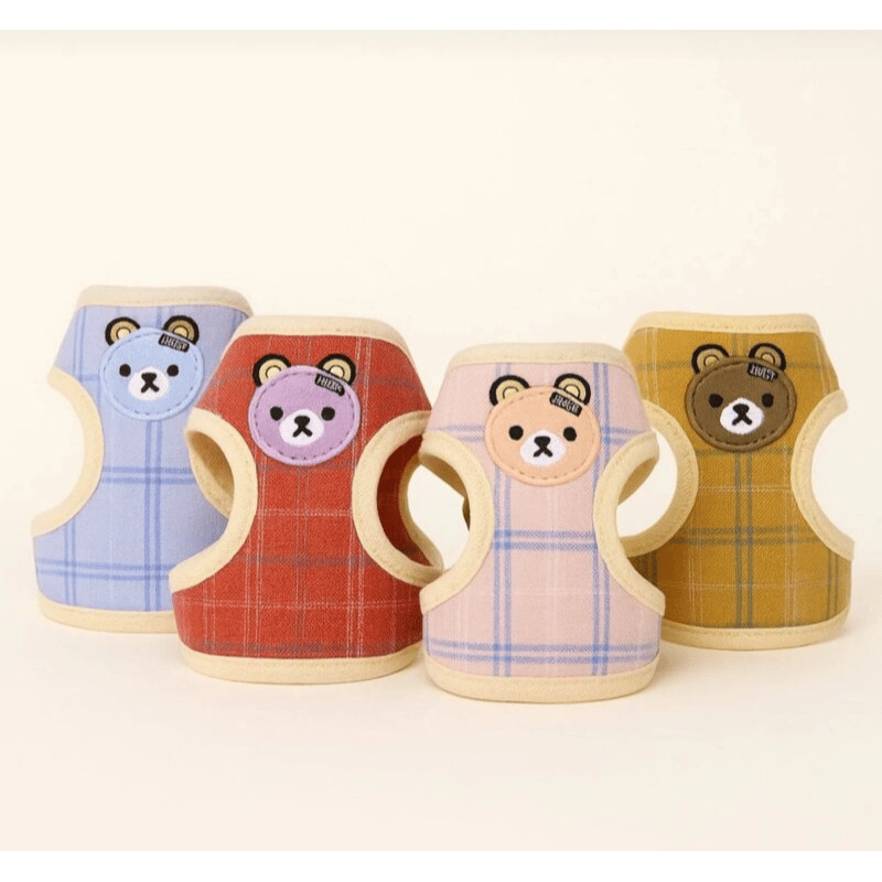 Evcil Hayvan Göğüs Gezdirme Tasması - Set Tasma - Karışık Renk