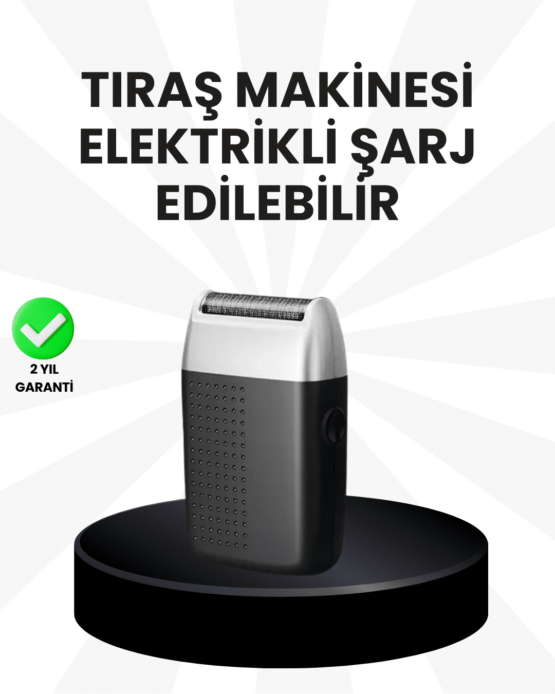 Evde Kuaför Konforu: USB Şarjlı Saç ve Sakal Kesme Makinesi