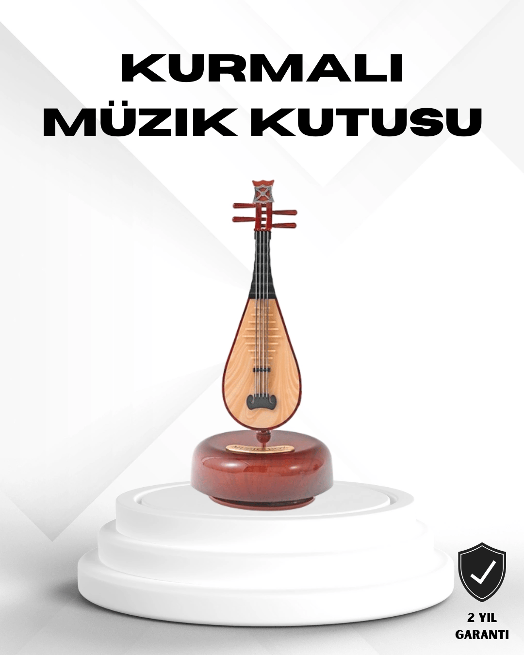 Figürlü Müzik Kutusu Zarif Melodili Dekoratif Model