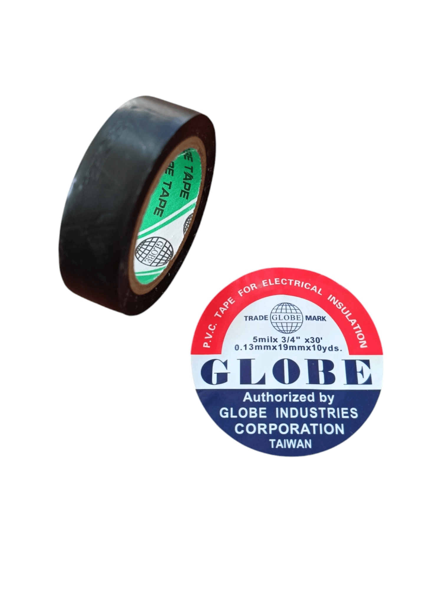 Globe İzole Bant Elektrik Kablo Bantı 19mm Siyah