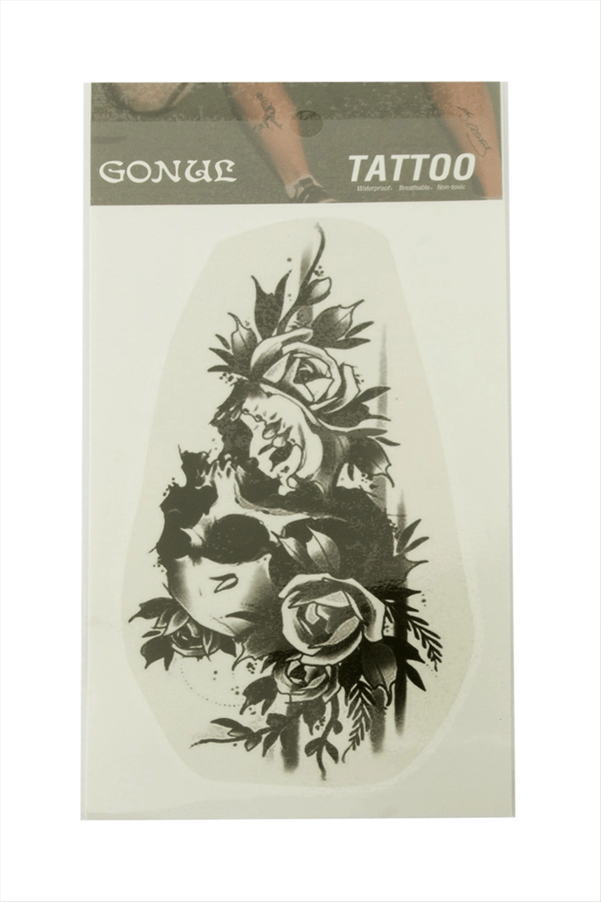 Gül Tattoo Dövme Sticker