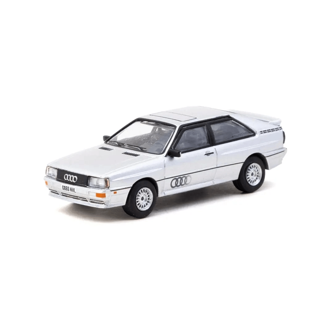 Gumus 1/64 Olcek Audi Quattro Diecast Model Araba - Schuco X Eco Lounge Isbirligi BX-313344