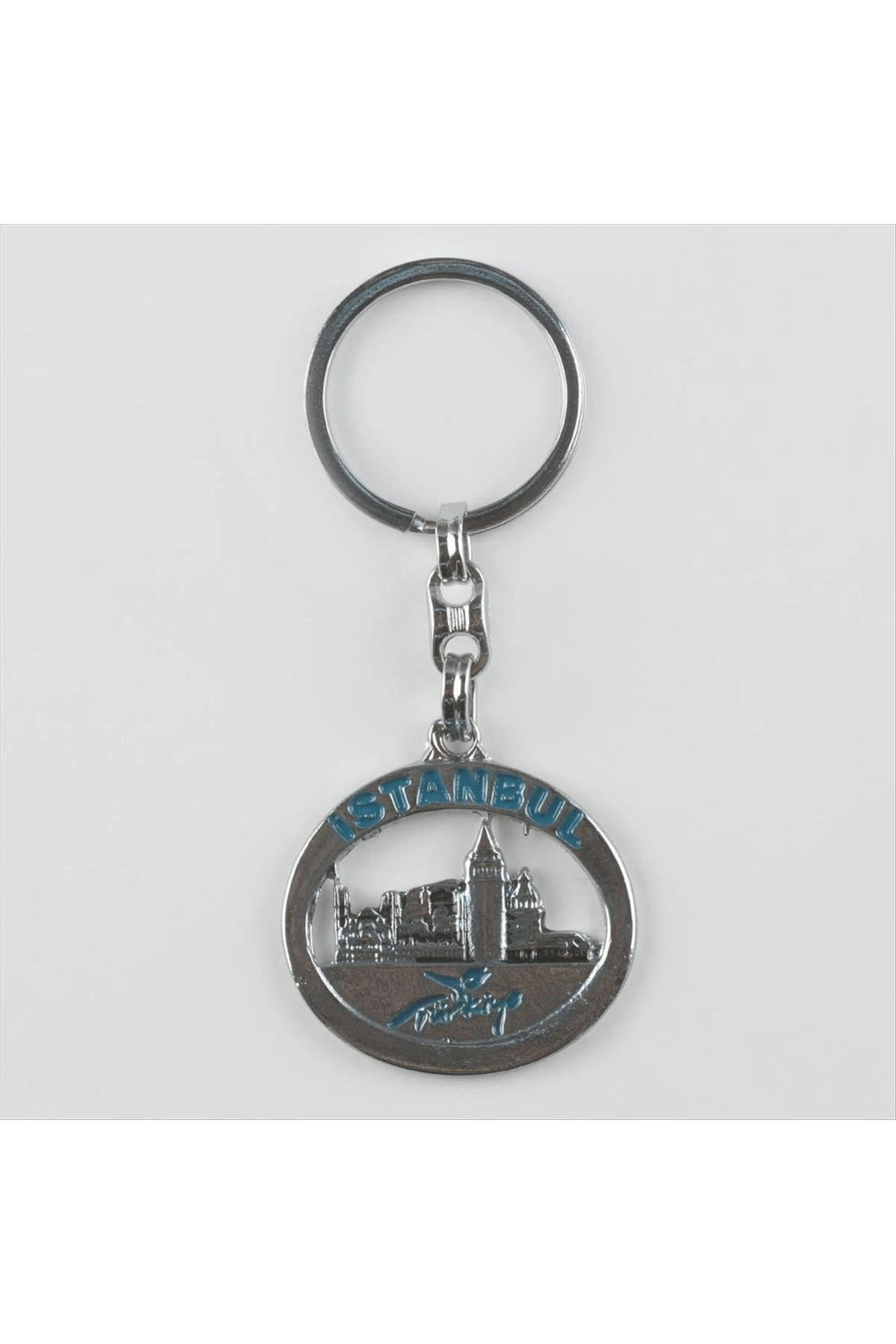 İstanbul Figürlü Metal Anahtarlık