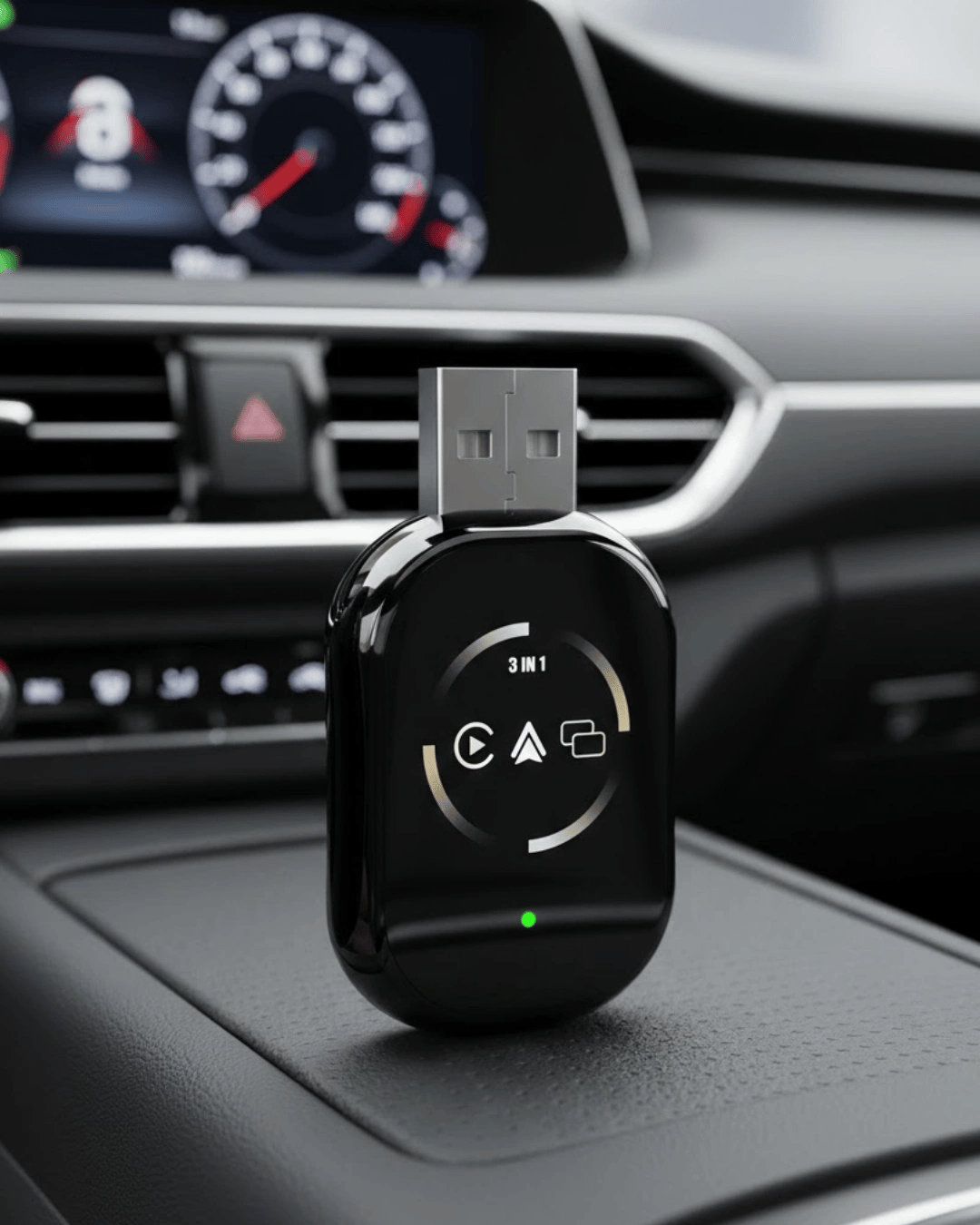 Kablosuz CarPlay Android Auto Adaptörü Otomatik Eşleşme