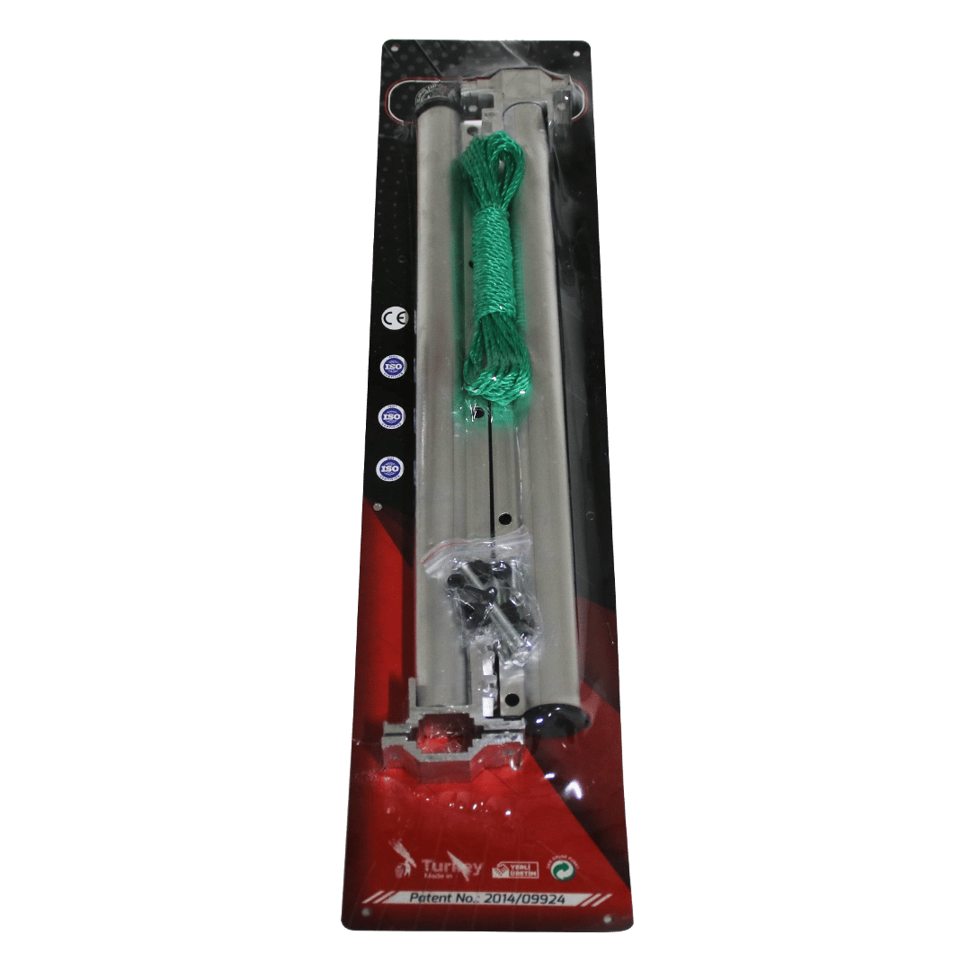 Kare Küpeşte Alüminyum Çamaşır Askısı Bx40