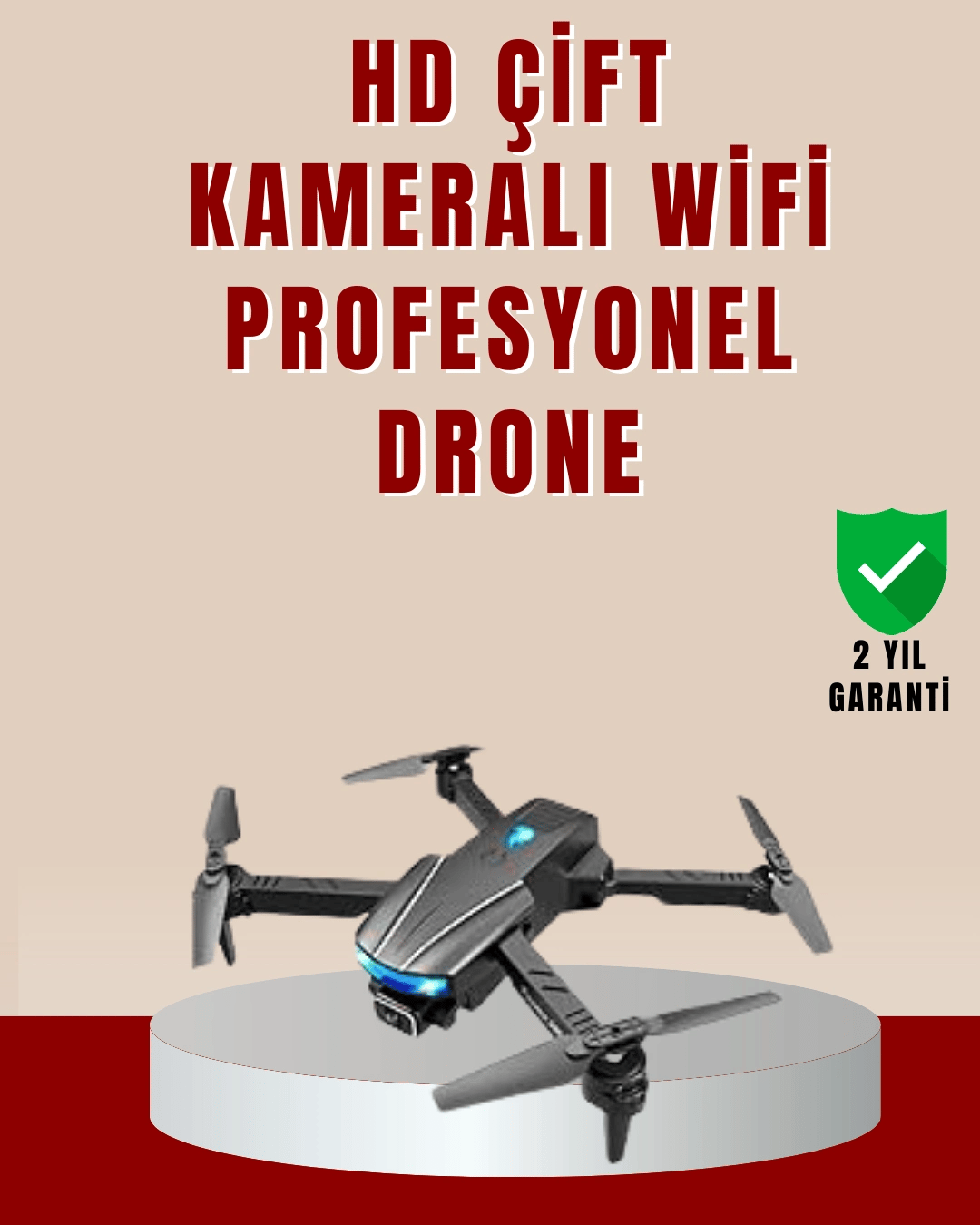 Katlanabilir 4K Kamera Drone Uzaktan Kumandalı Profesyonel Drone