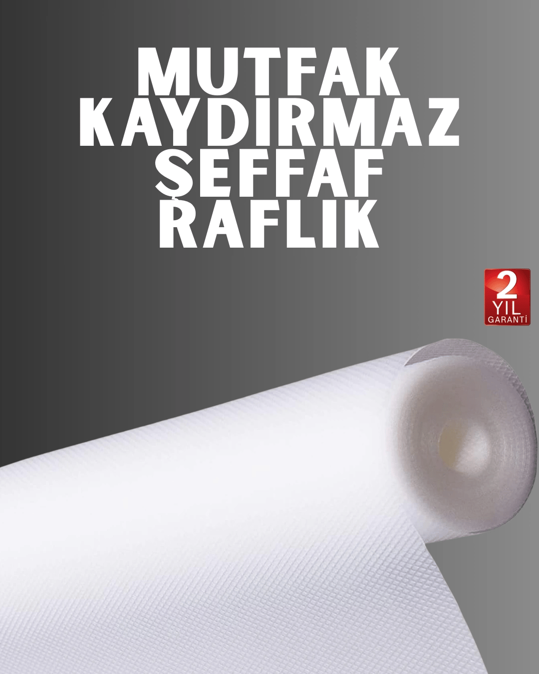 Kesilebilir şeffaf raflık çekmece kaplaması mutfak için