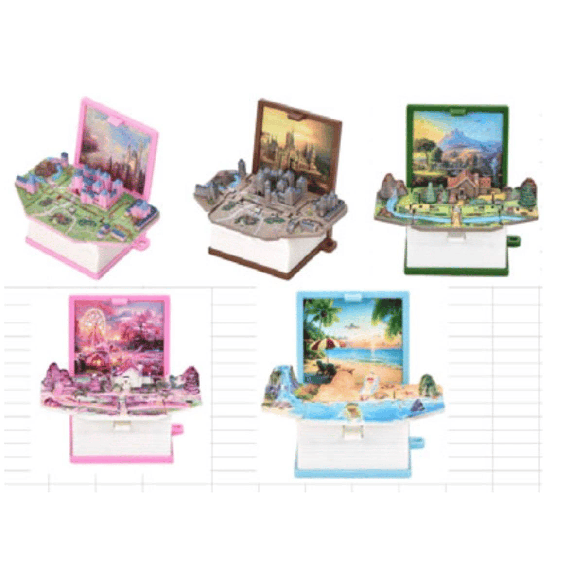 Kitap Şeklinde 3D Anahtarlık