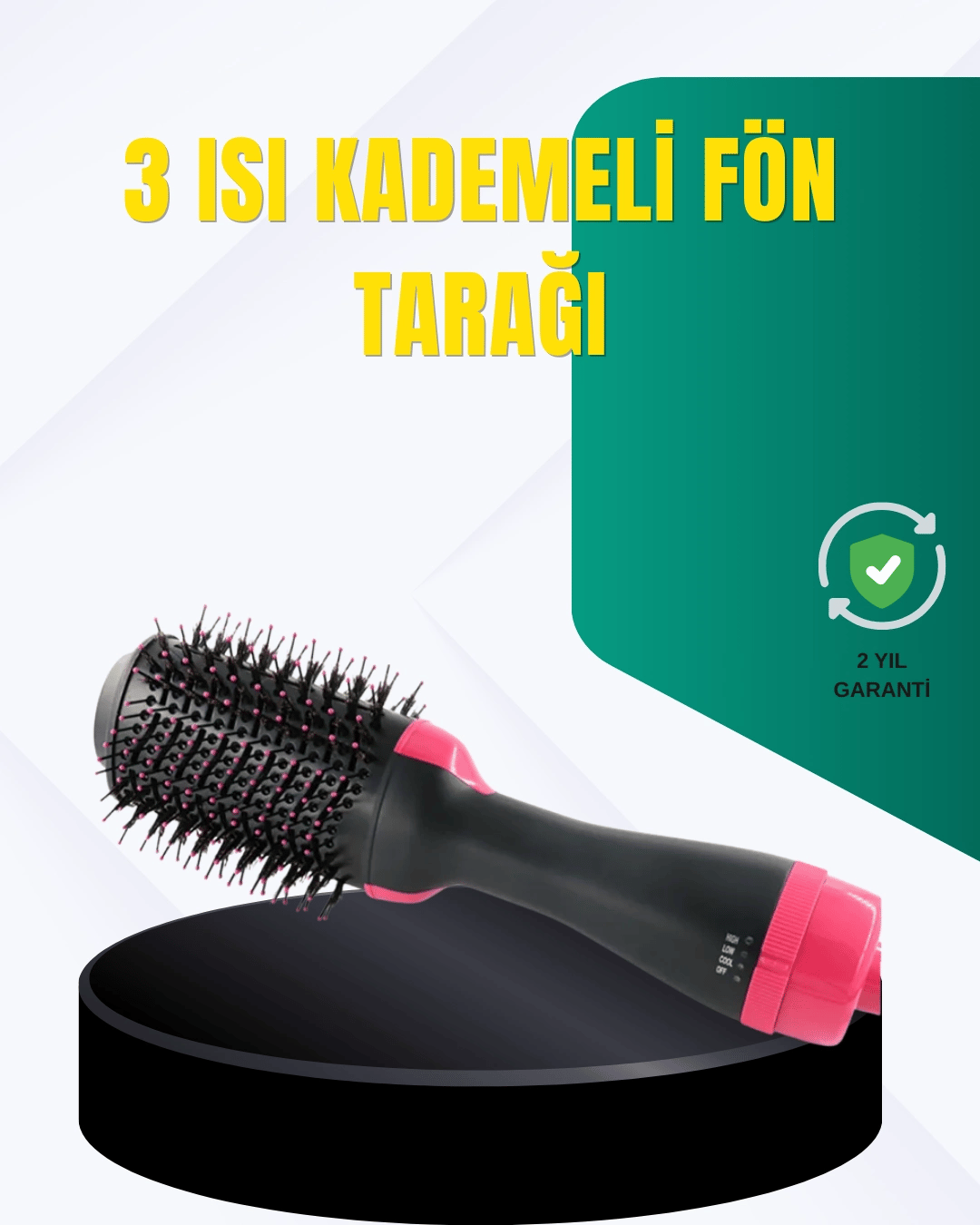 Kuaför Kalitesinde Ev Tipi Saç Kurutma ve Şekillendirme