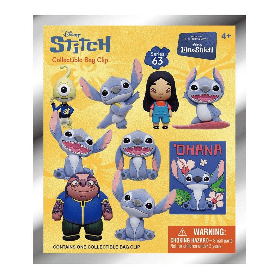 Lilo ve Stitch Klipsli Figür Seri 63