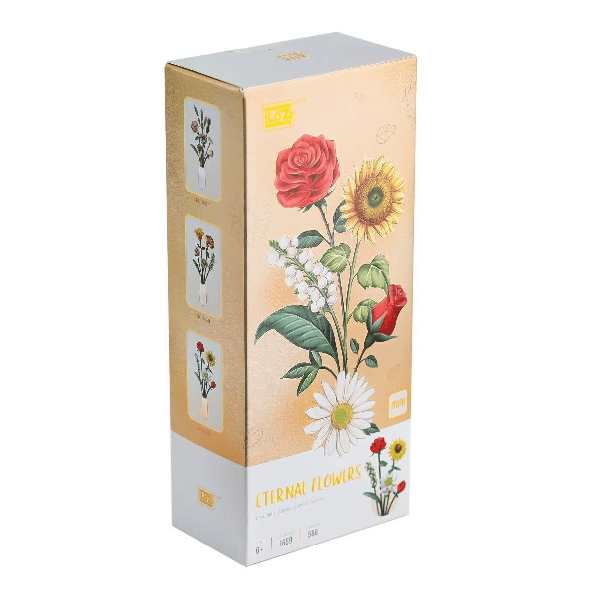 LZ1659 LOZ Çiçek Blokları 568 Parça - life