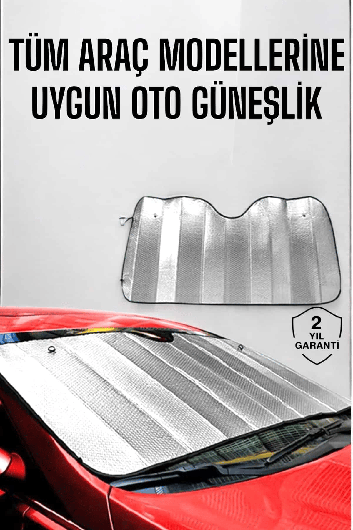 Oto Güneşlik Tüm Araç Tiplerine Uygun Isı Önleyici