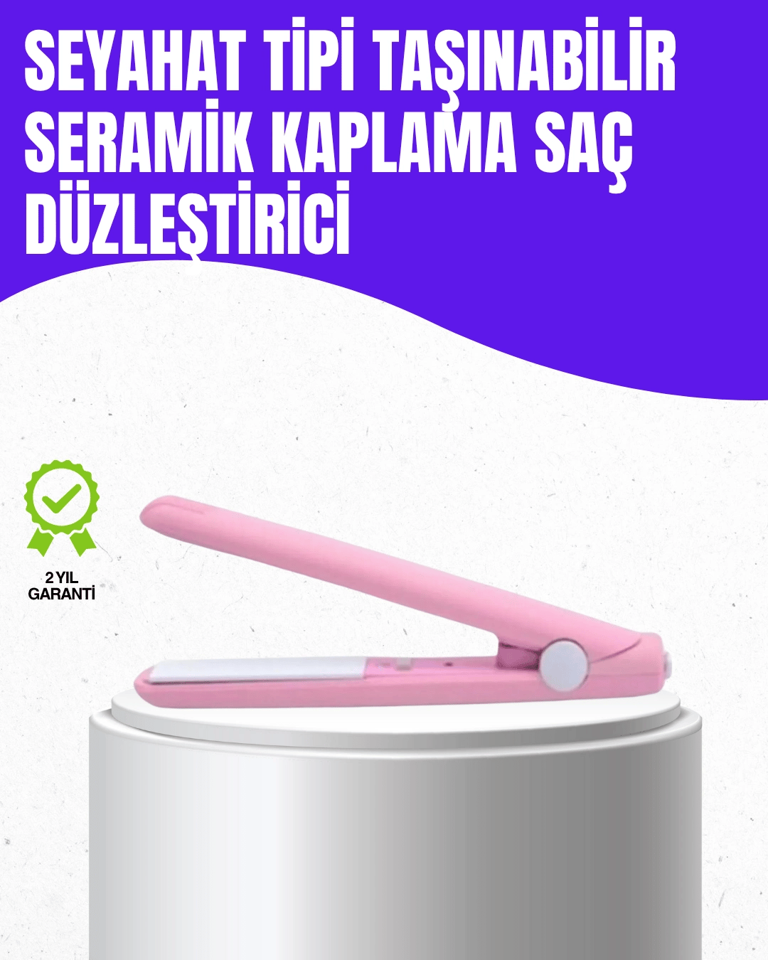 Otomatik Güç Ayarlı, Yaylı Sistemli Kısa Saç Kıvırıcı – Çekmeden ve Kırmadan Şekillendirme