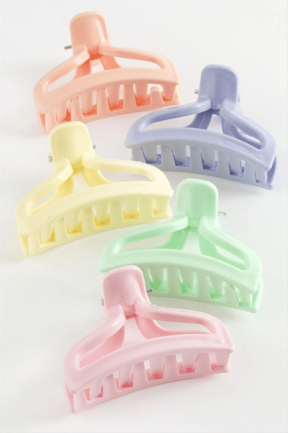 Oval Renkli Mandal Toka 6 cm