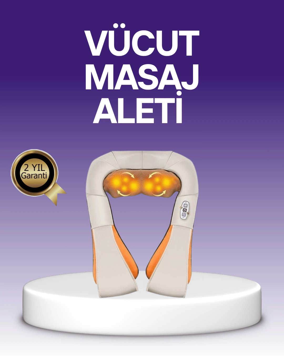 Ovmalı Boyun ve Sırt Masaj Cihazı