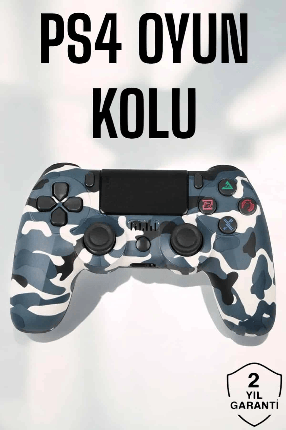 PS4 Oyun Kolu Kamuflaj Desenli Joystick