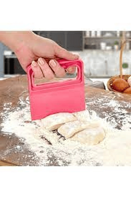 Saplı Hamur Kesici - Kazıyıcı Plastik Spatula Bx40