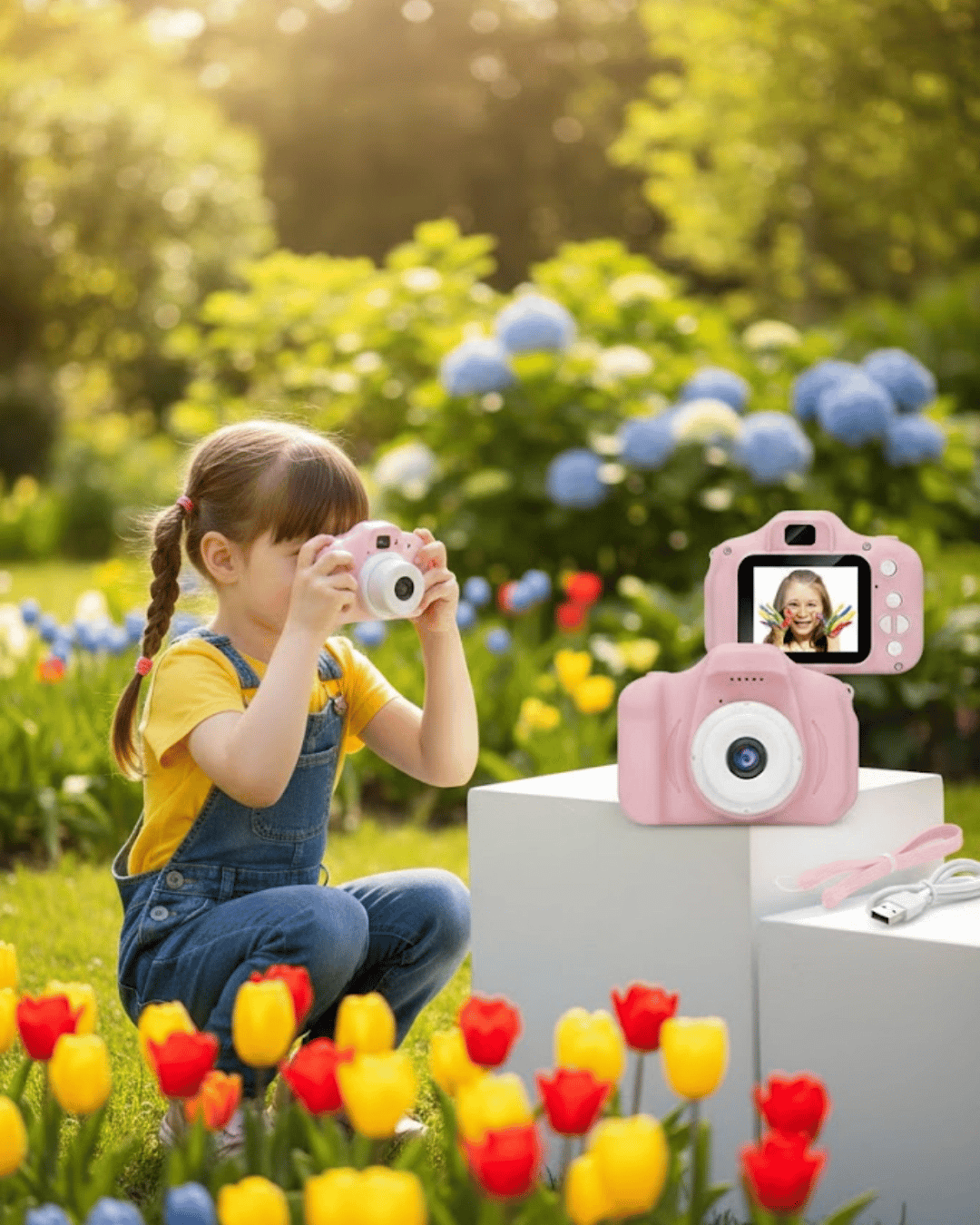 Şarjlı Mini Kamera HD Video ve Fotoğraf Çekimli Genişletilebilir Hafızalı