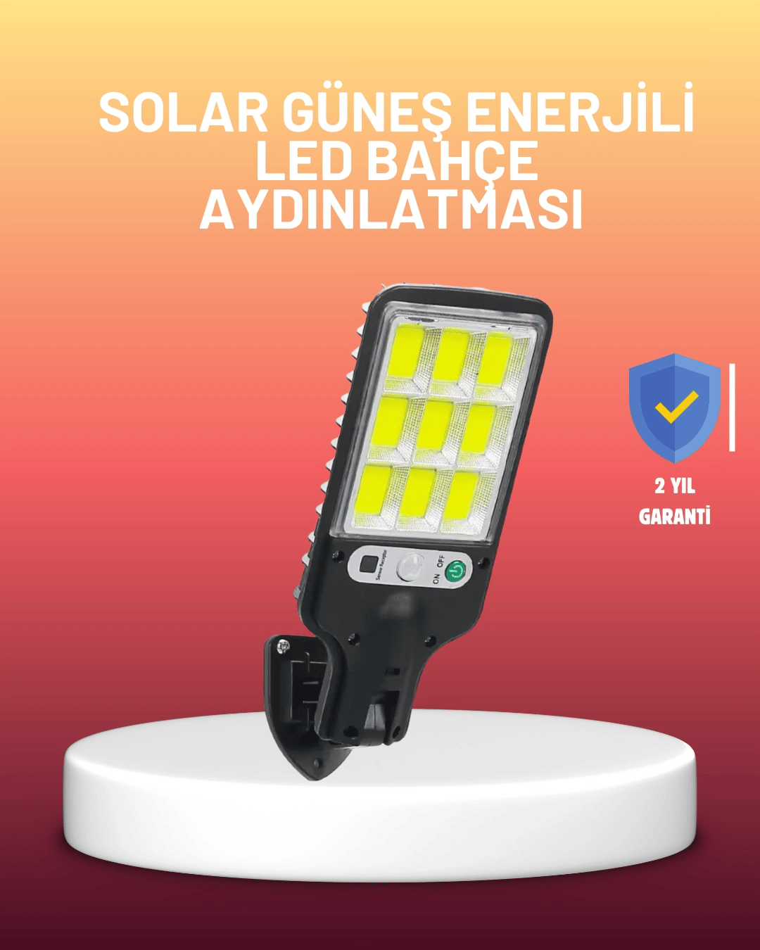 Sensörlü Bahçe ve Duvar Lambası Zahmetsiz Çözüm