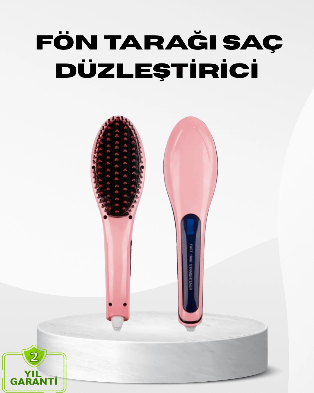 Seramik Plakalı Saç Düzleştirici Hızlı Isınan 5 Kademe Isı Ayarlı