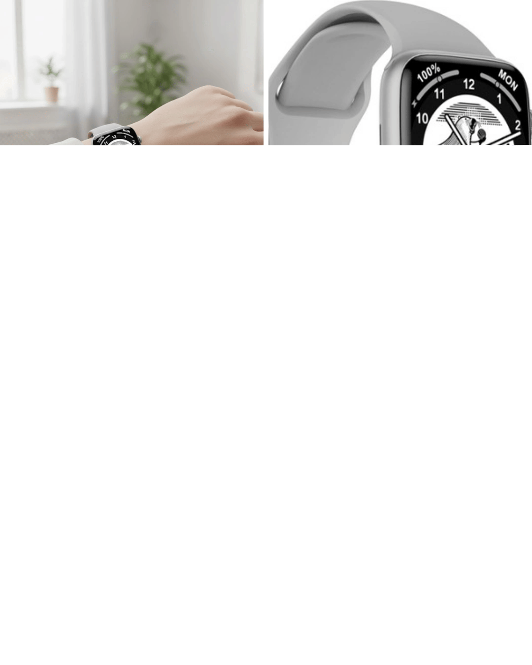 Sesli Görüşme Özellikli Akıllı Saat Sağlık ve Aktivite Takibi