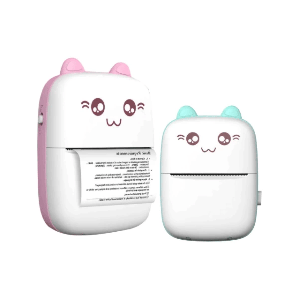 Sevimli Mini Taşınabilir Yazıcı Printer