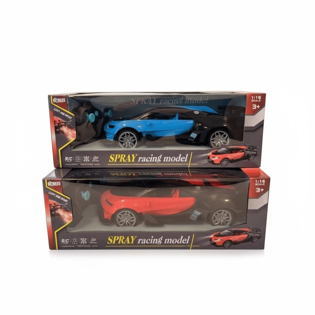 SH40924 1:16 DUMAN ÇIKARAN UZAKTAN KUMANDALI SPOR ARABA-ZRV