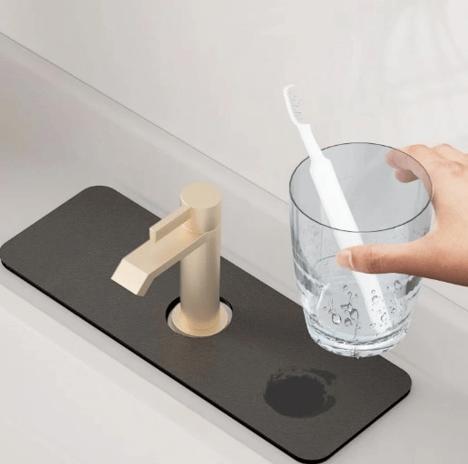Su Emici Sihirli Lavabo Kenar Matı 38x13cm Bx40