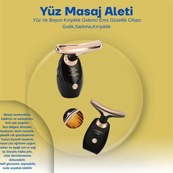 Taşınabilir Cilt Sıkılaştırıcı – 0.6 W Hafif ve Ergonomik