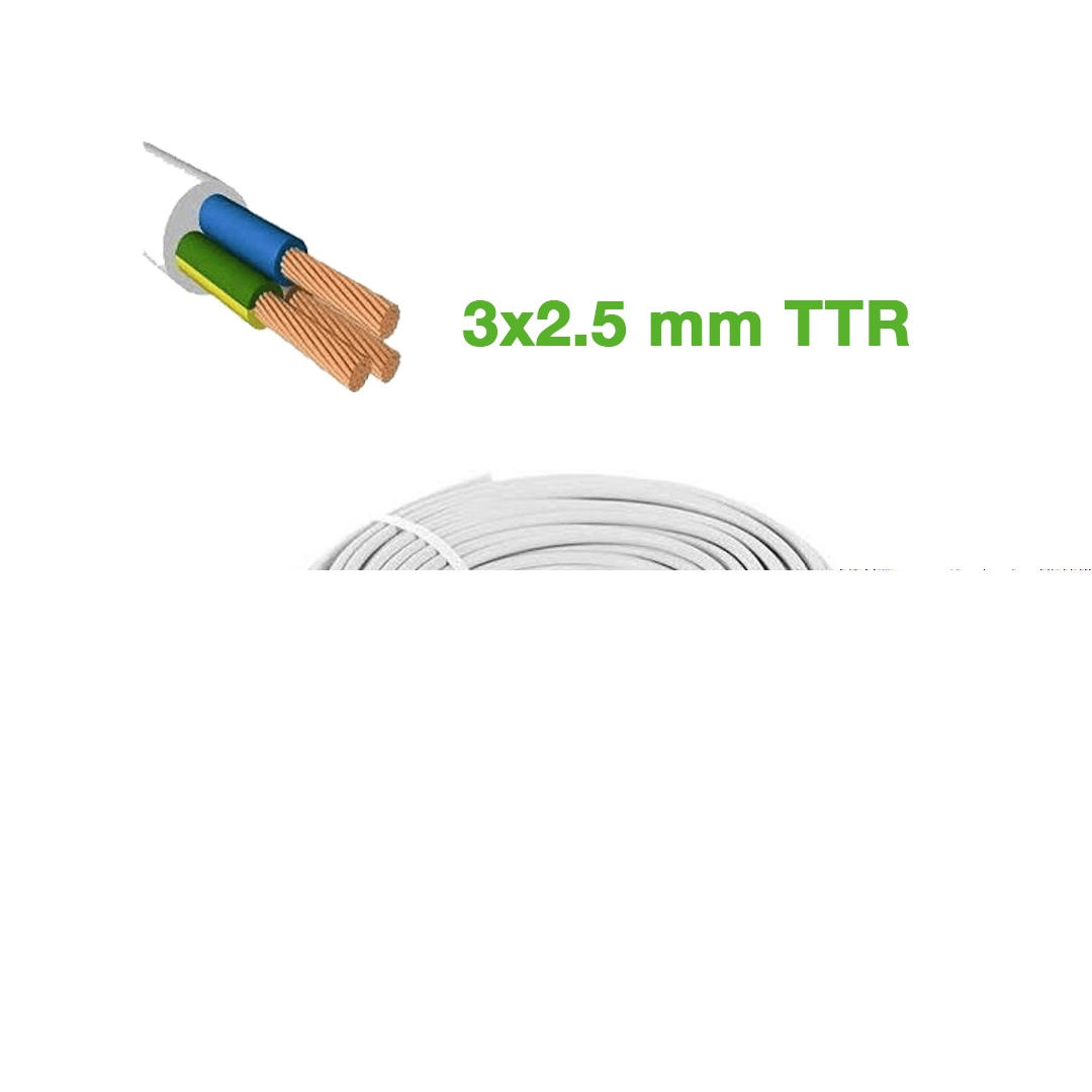 Ttr 3x2.5mm Kablo 100mt  Cca Kablo Bx40