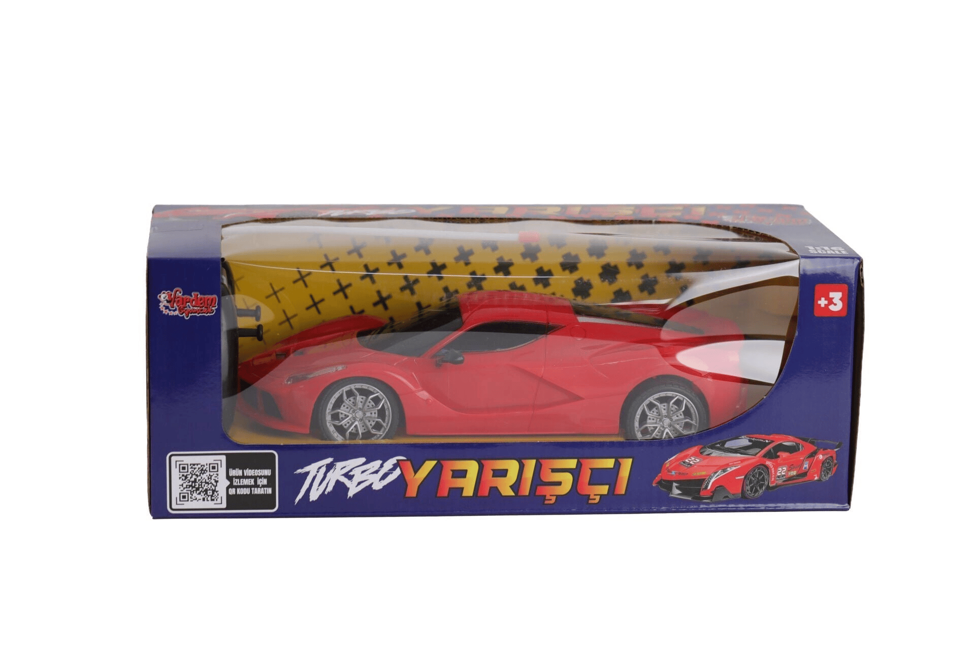 VRD 10729 UK FF ŞARJLI 1 16 TURBO YARIŞÇI