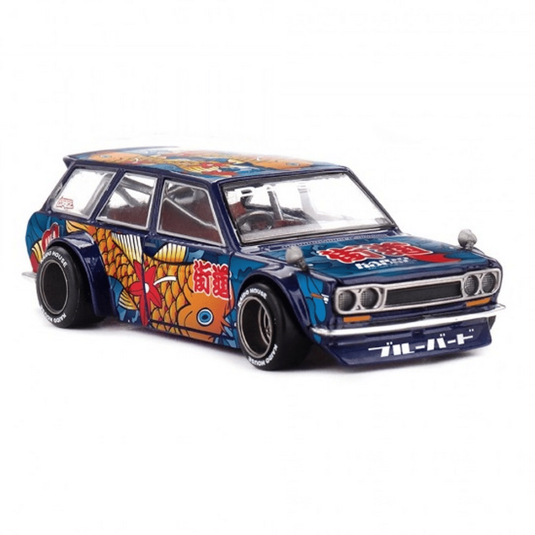 X KaidoHouse 1/64 Datsun KAIDO 510 Wagon Koi Wagon V1