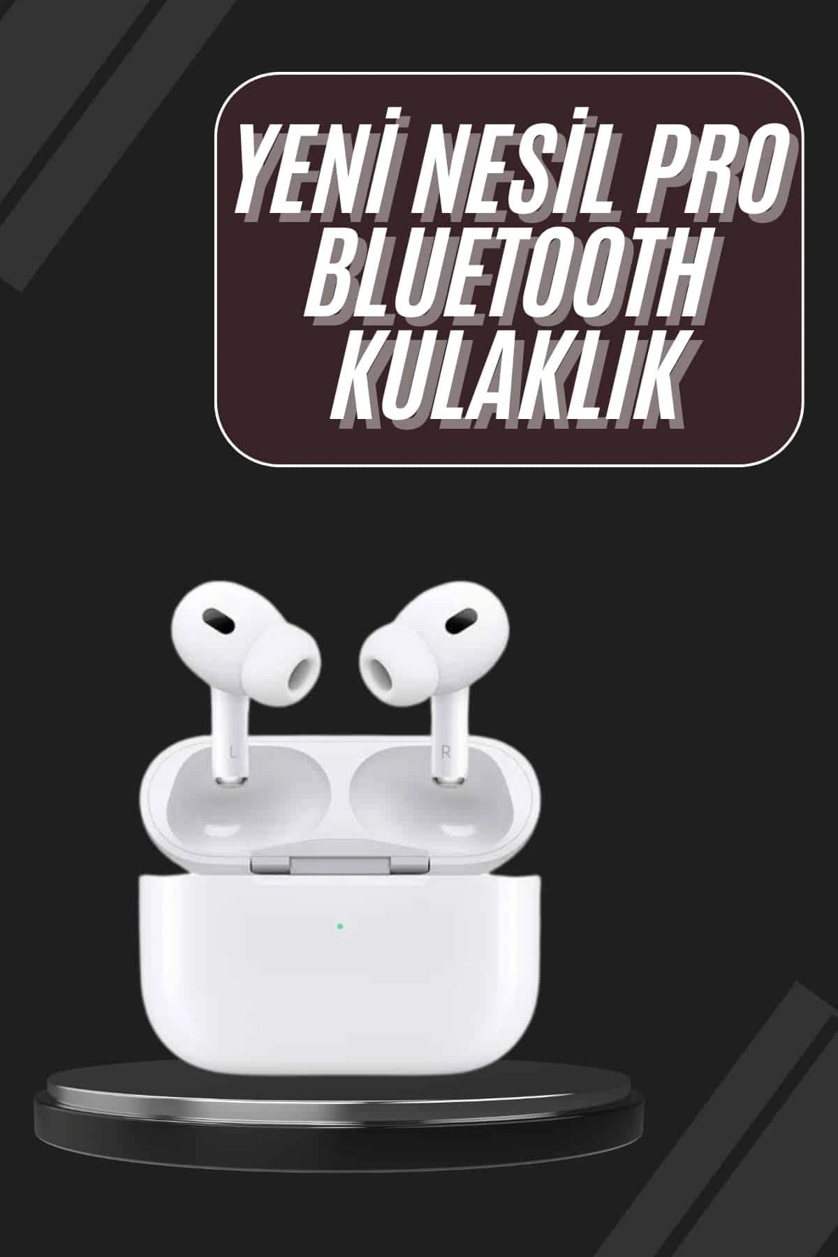 Yeni Nesil Pro Bluetooth Kulaklık Android ve İOS Uyumlu Dokunmatik Kontrol