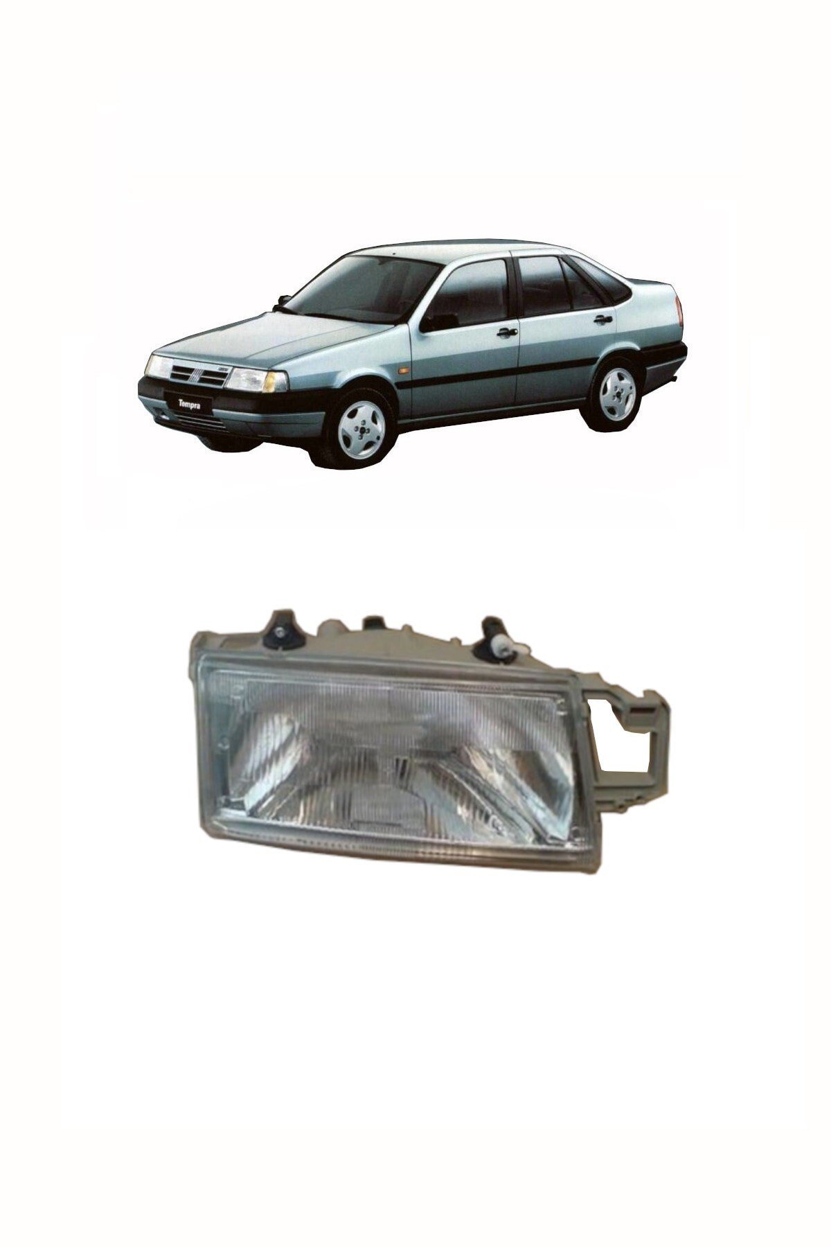 Fiat Tempra Sol Ön Far  Şoför Tarafı Uyumlu