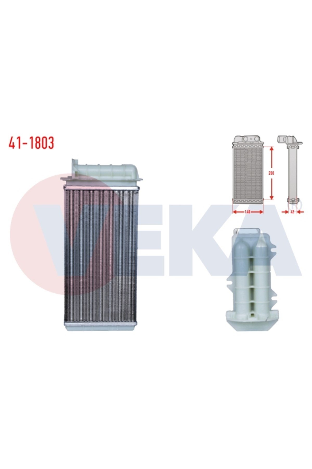 KALORIFER RADYATORU MEKANIK FIAT MAREA (185) 1.6i 16v 1996-2007