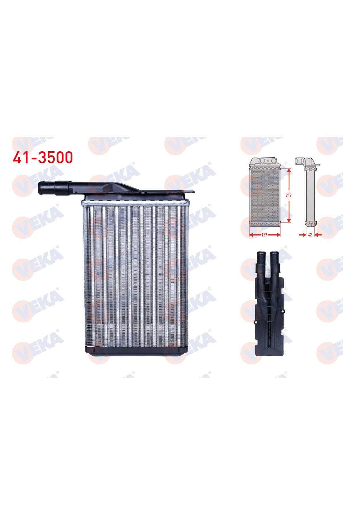 KALORİFER RADYATÖRÜ MEKANİK RENAULT R9 (L42) 1.4 1985-2000