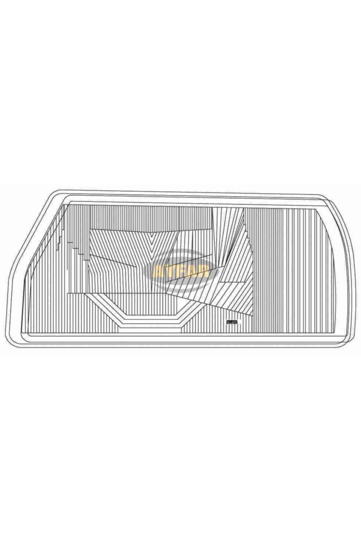 Skoda Favorit Forman Far Camı Sol Oem No : 115920201