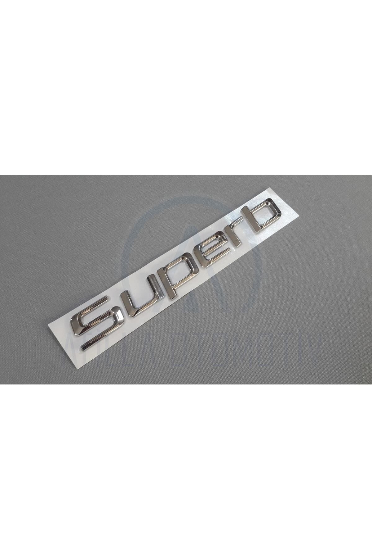 Skoda Superb 3t 2008-2013 Bagaj Yazısı Uyumlu