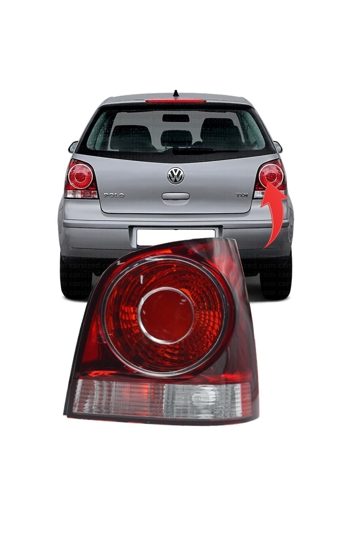 VOLKSWAGEN POLO SAĞ STOP LAMBASI 05-08 6Q6945096M 6Q6945096AB