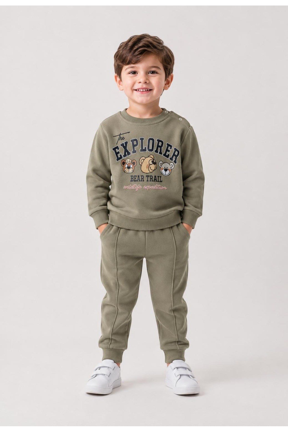 Erkek Bebek Kışlık Takım-3iplik