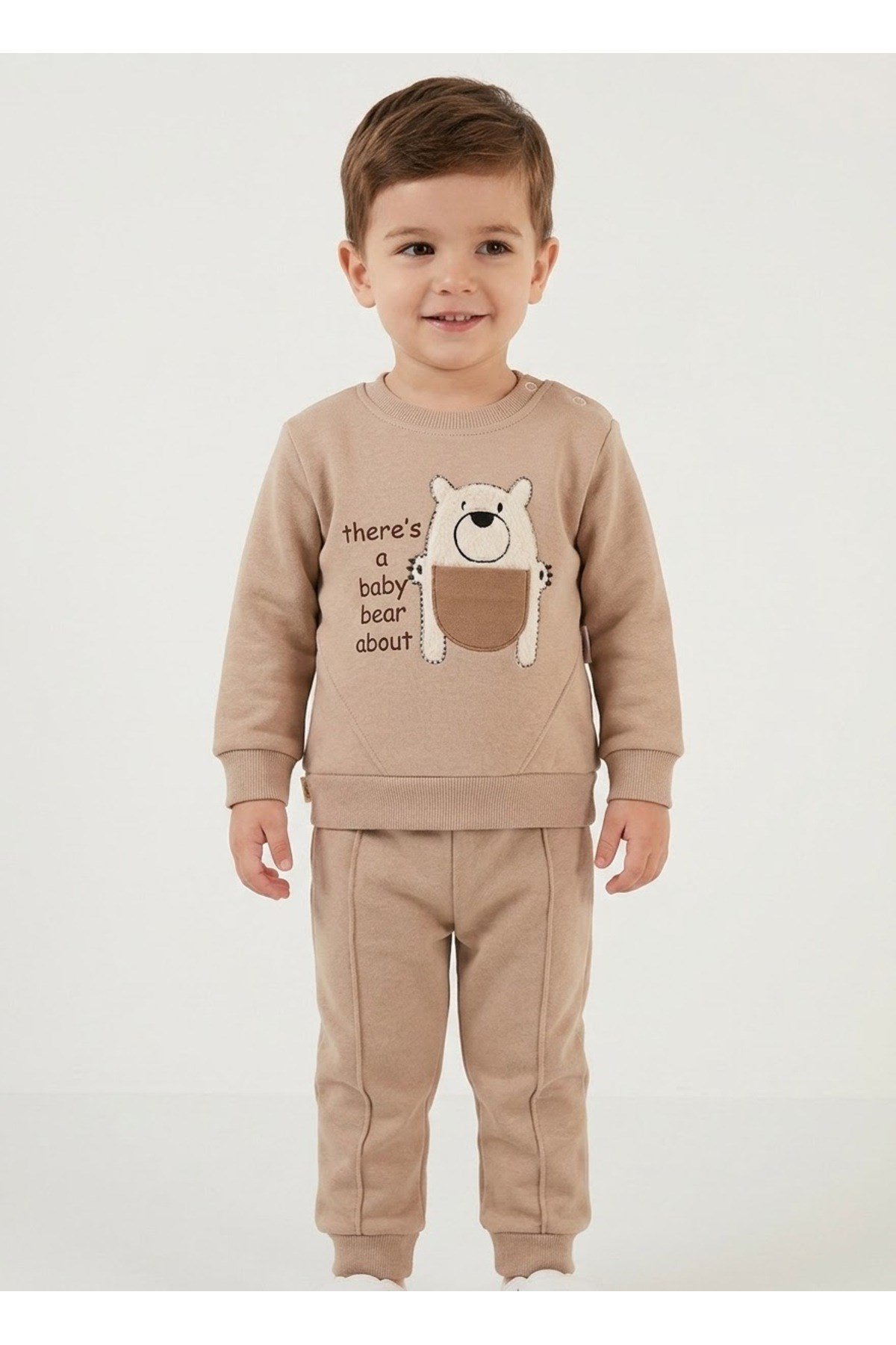 Erkek Bebek Kışlık Takım-3iplik