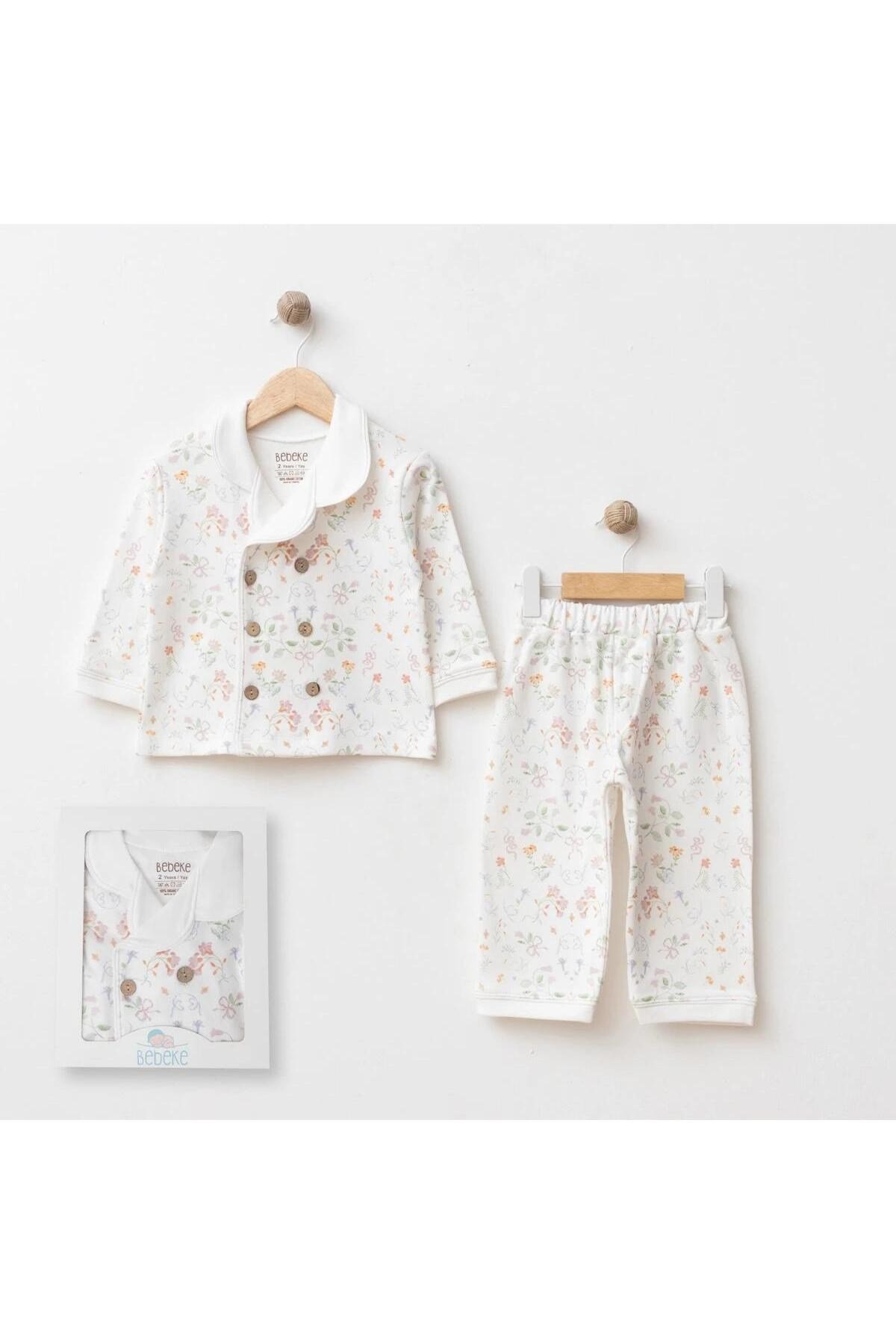 Kız Bebek Kutulu Little Girl Pijama Takımı
