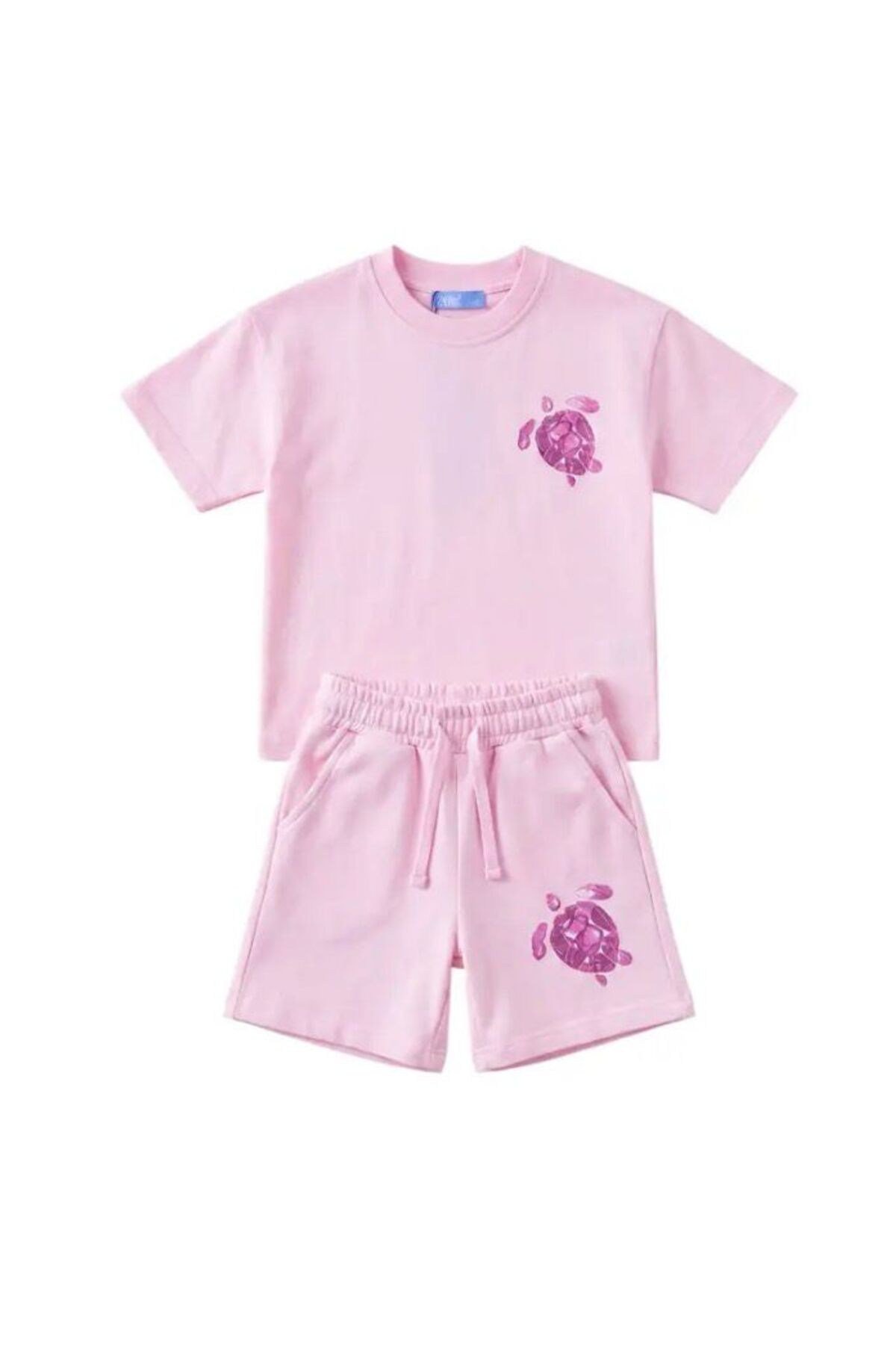 Kız Pembe Turtle Set