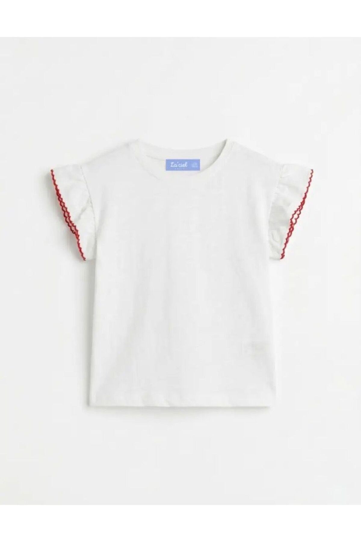 Kolları Fırfırlı T-Shirt