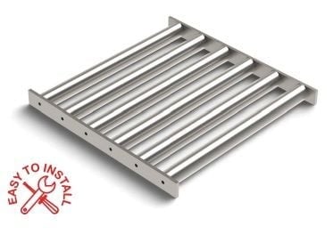 L400W400 MM D32 MM 6 ÇUBUKLU TEK KATLI NEODİMYUM MANYETİK ELEK