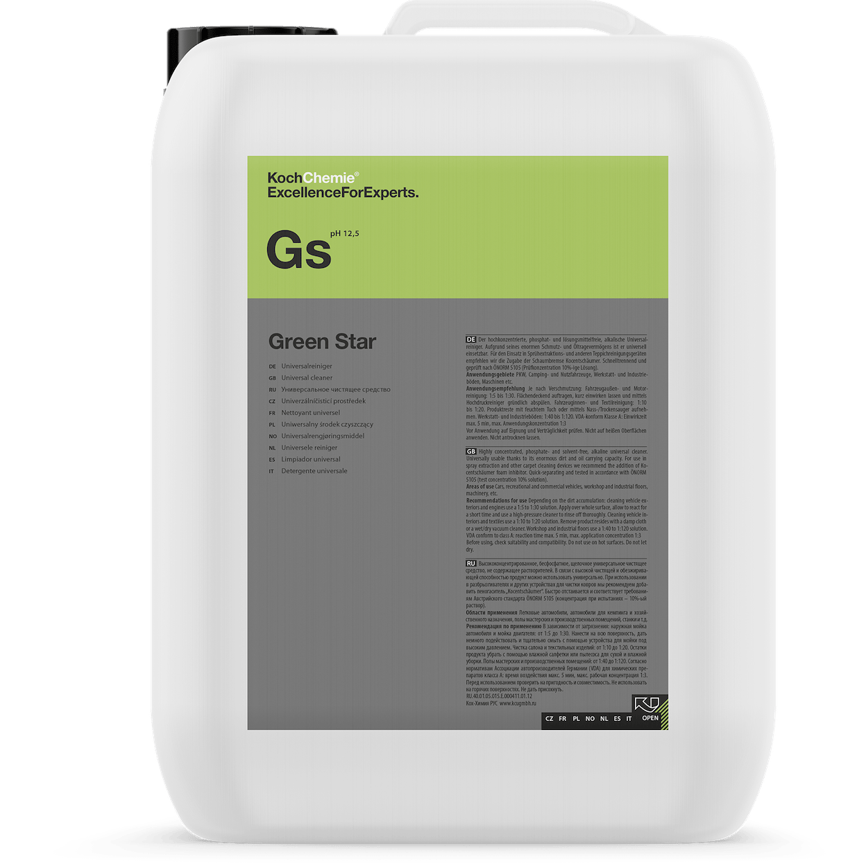 Green Star GS (Evrensel Genel Temizleyici) 11Kg.