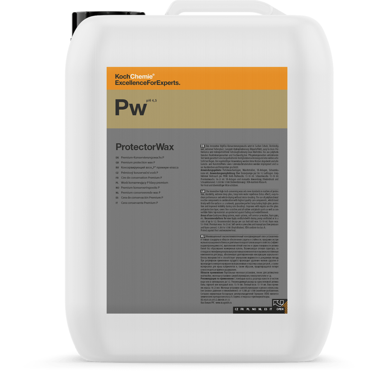 Protector Wax (PW) (10 lt) (Hızlı Cila)
